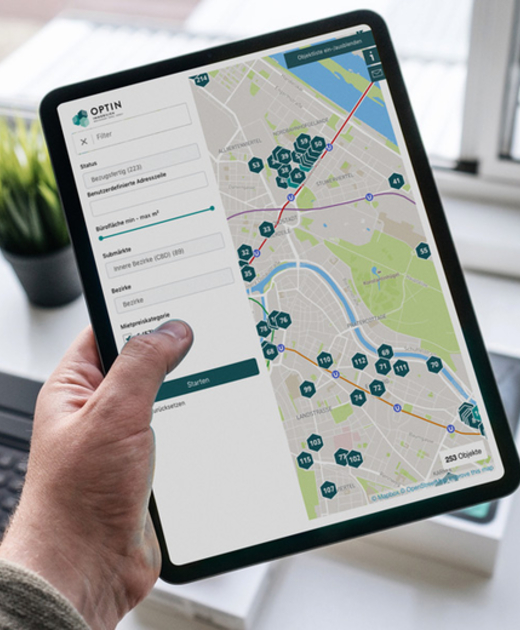 Optin Office Map