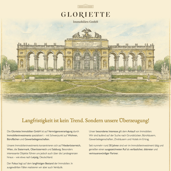 Gloriette Website