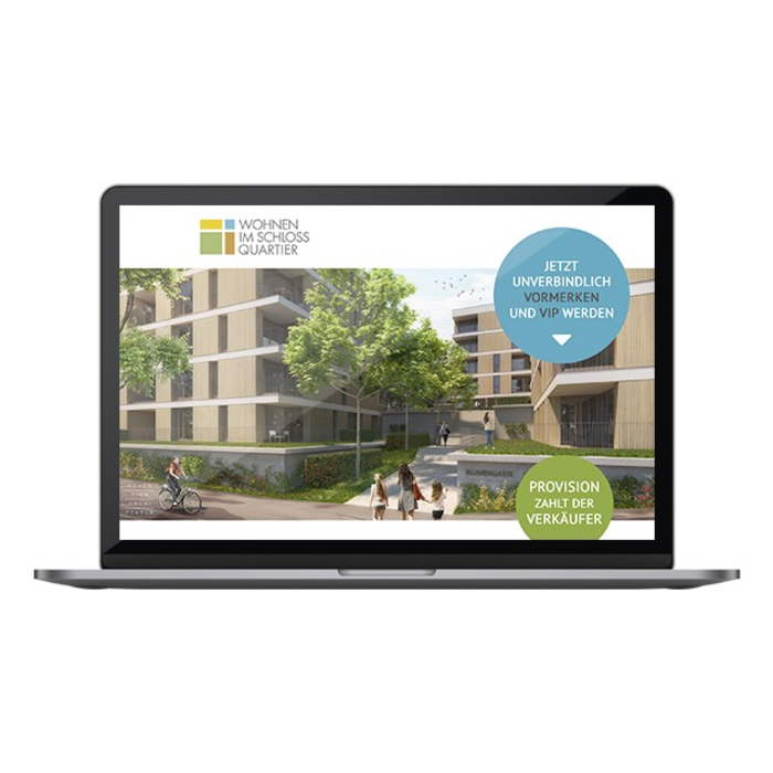 Landingpage "Schlossquartier"