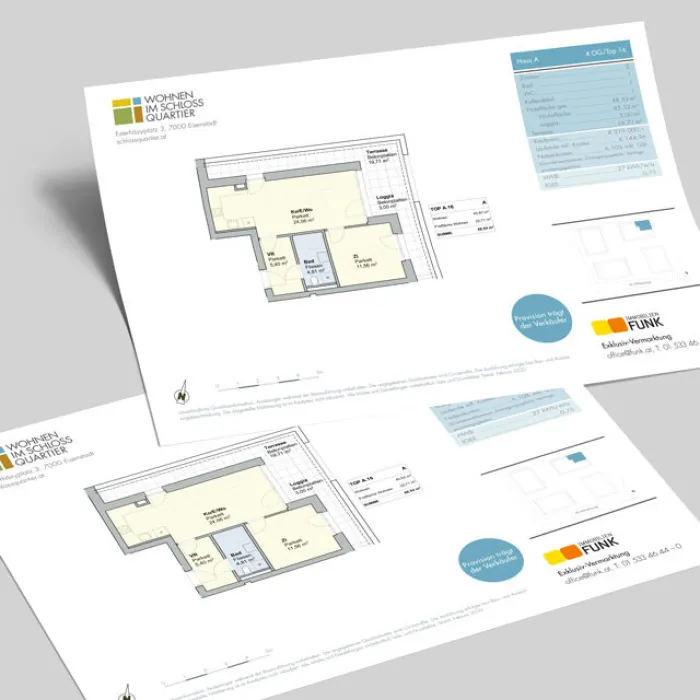 Wohnungsdatenblatt Schlossquartier