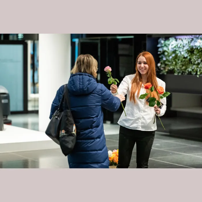 Foto Valentinsaktion IZD Tower