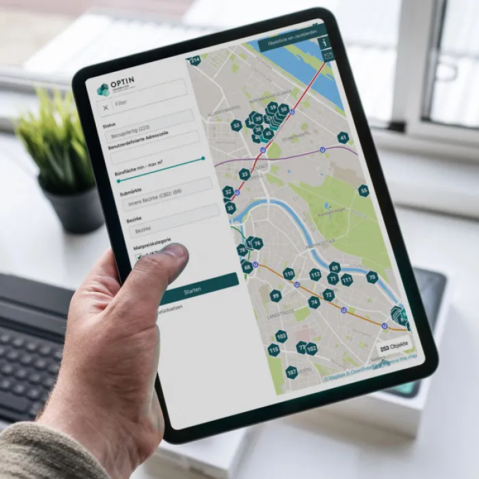 Optin Office Map