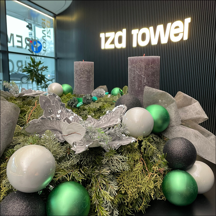 IZD Tower Kundenbindung Adventkranz