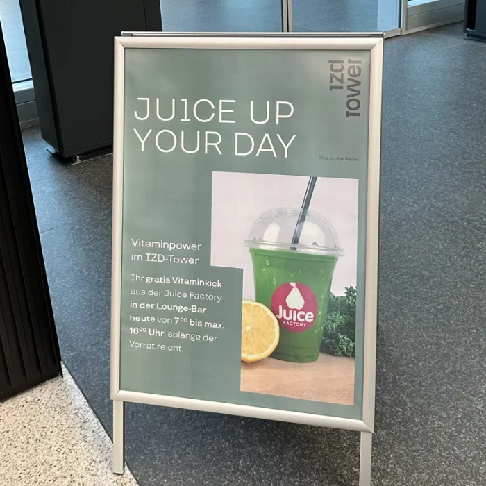 IZD Tower Juice Event Poster 