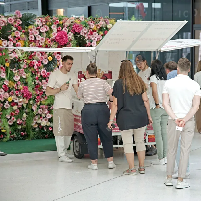 Eis-Event Ausgabe