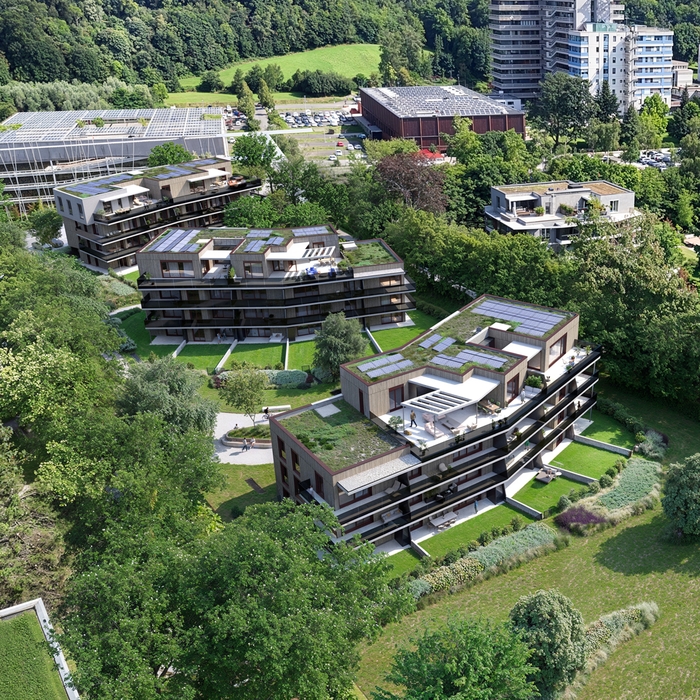 Das Prime Vogelperspektive