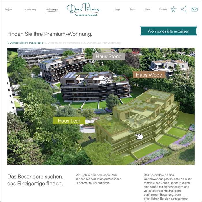 Das Prime Wohnungsfinder