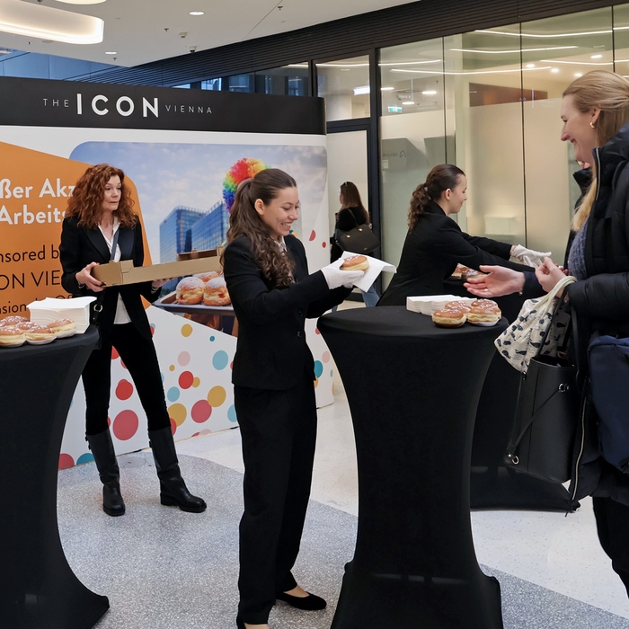 große Freude über die süße Anerkennung